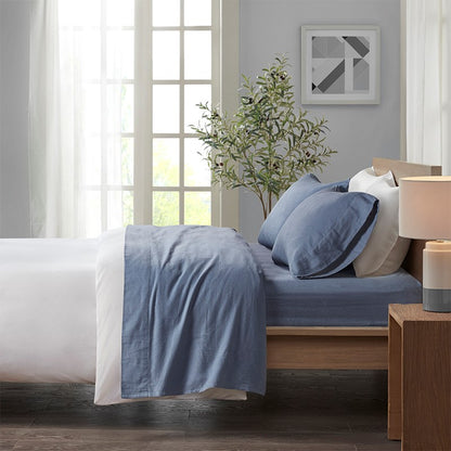 Cozy Cotton Flannel Printed Sheet Set