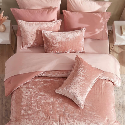 Velvet All-Season Bedding Comforter Set