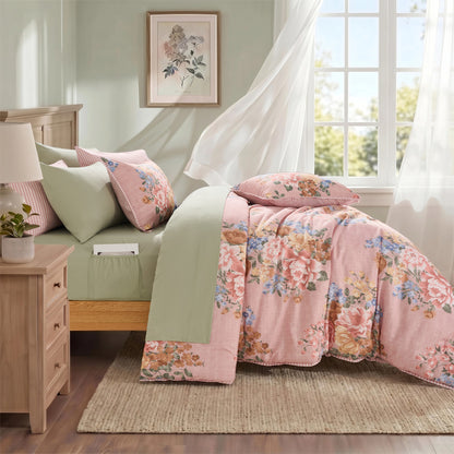 Rosemary Vintage Floral Comforter Set