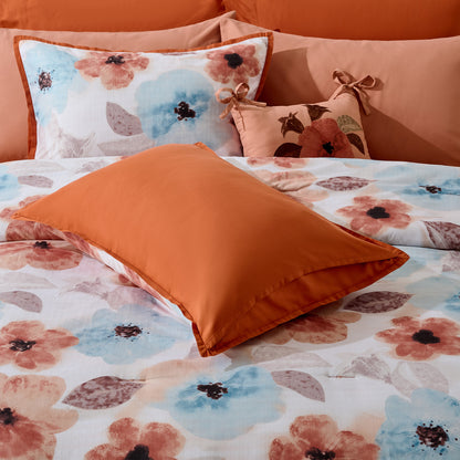 Tatum Reversible Floral Comforter Set with Sheets