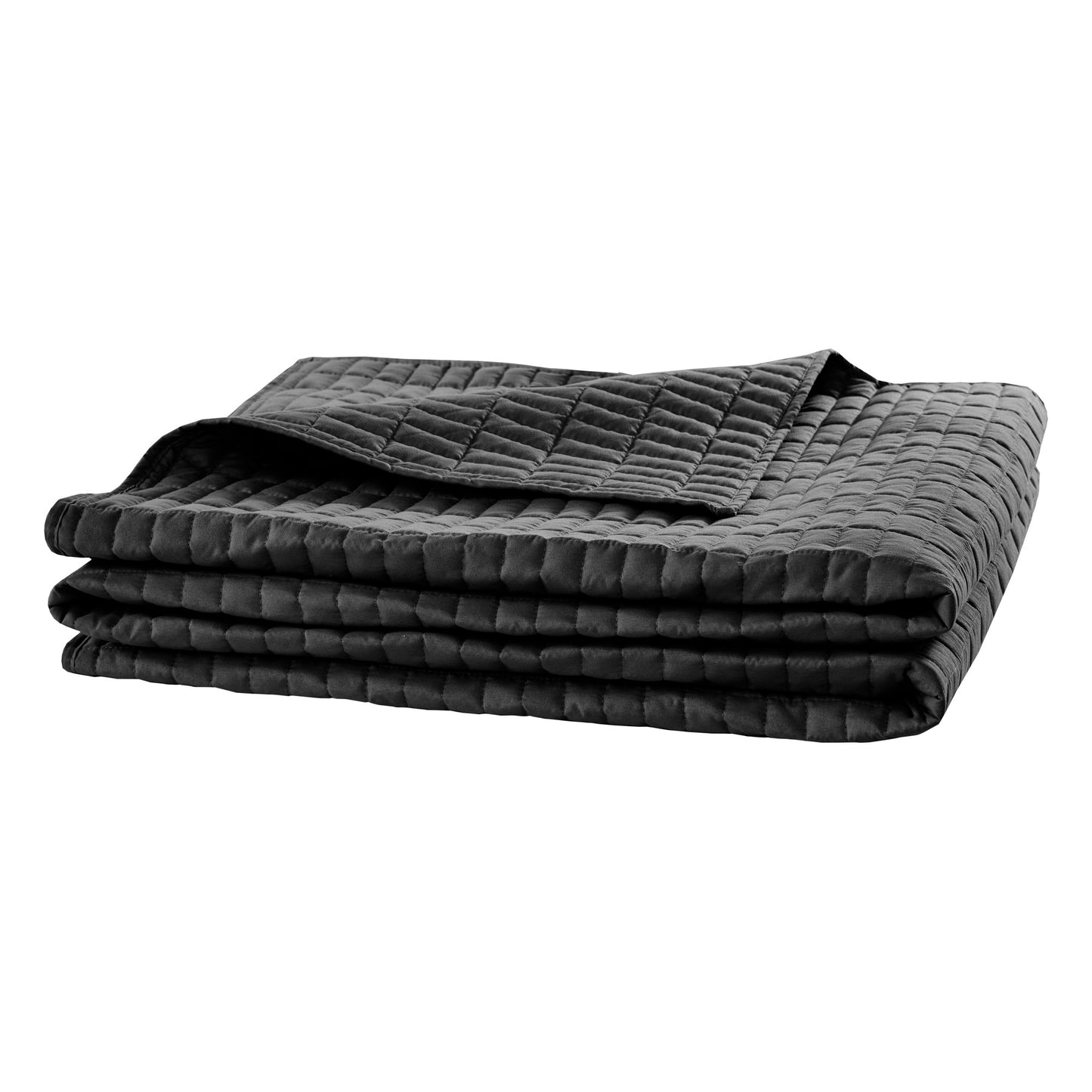 Kienna  Lightweight Black Reversible Summer Comforter Set