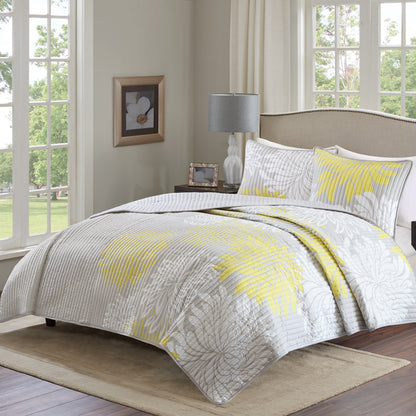 Enya Reversible Breathable Lightweight Coverlet Quilt Set
