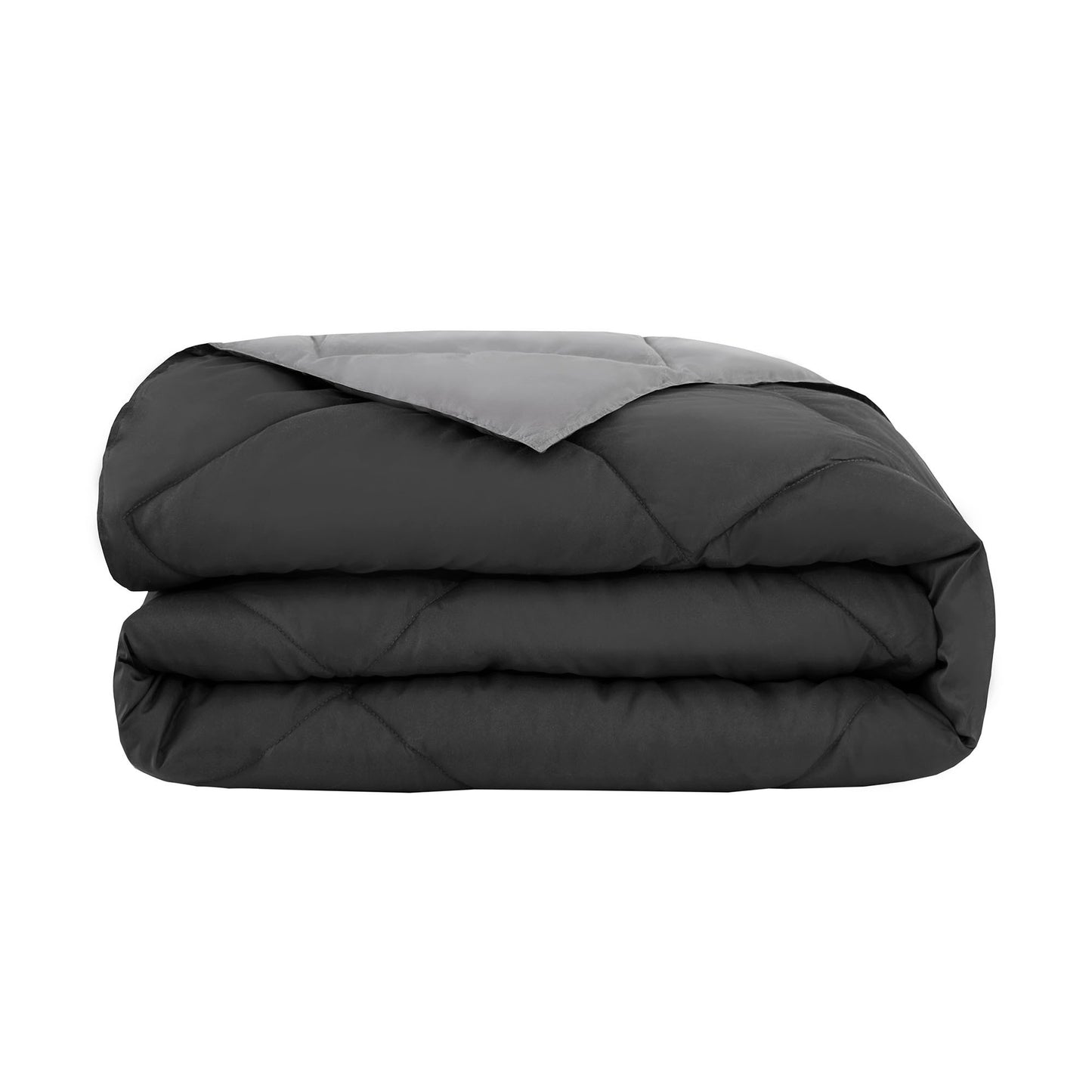 Vixie Reversible Comforter Set - Trendy Casual Geometric Quilted Cover