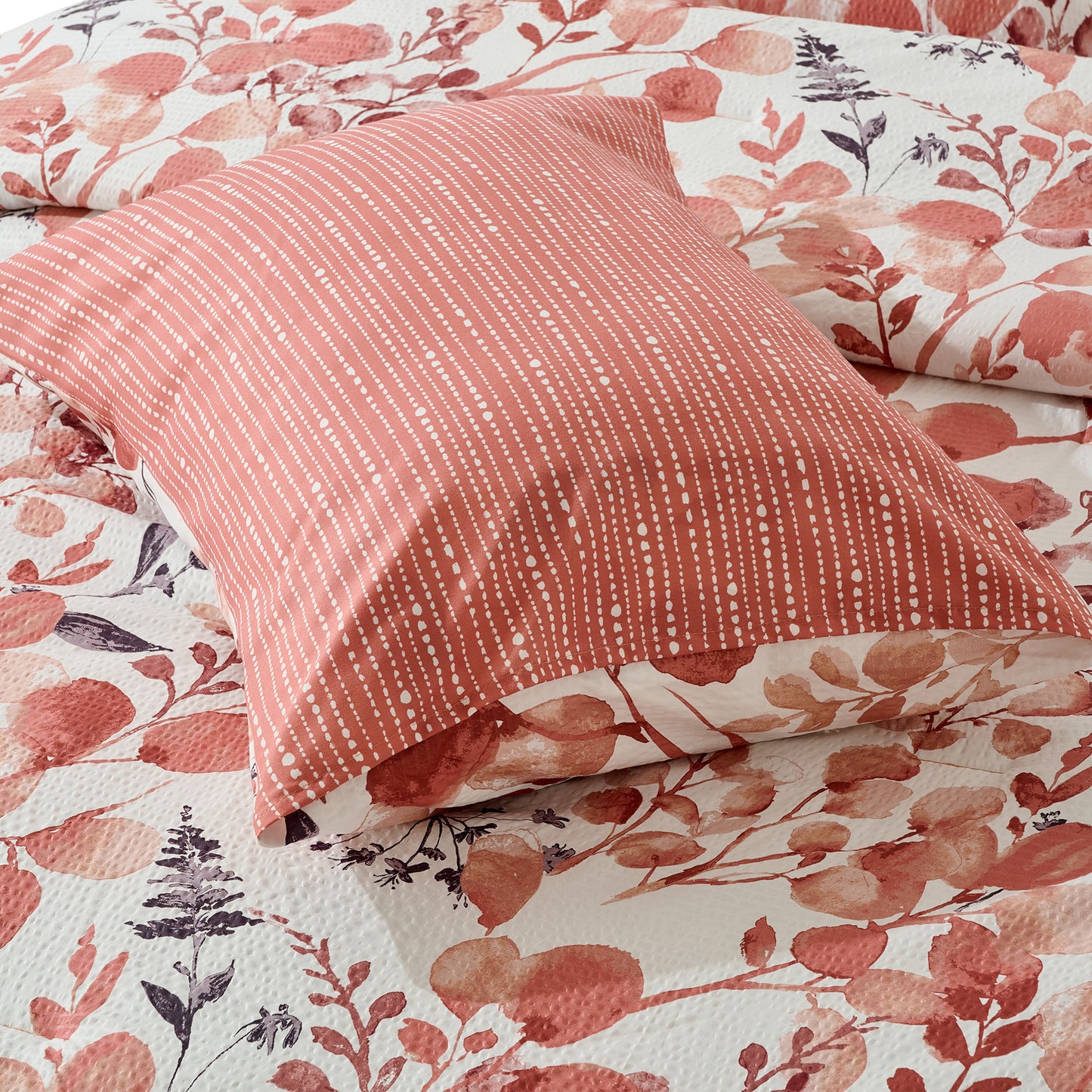 Gabrielle Reversible Floral Comforter Set