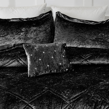 Velvet Bedding Comforter Set