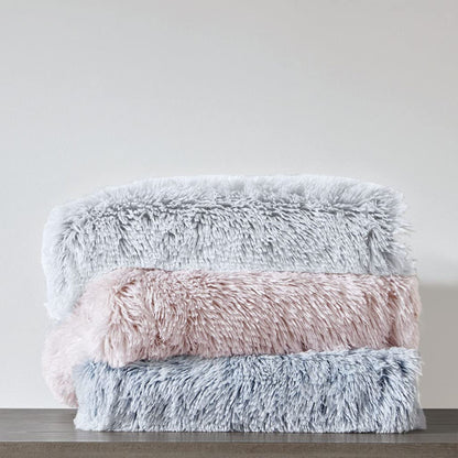 Emma Super Soft Shaggy Faux Fur Throw Blanket