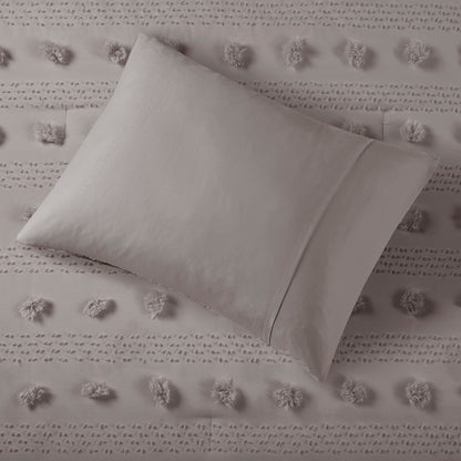 Clip Jacquard Duvet Cover Set