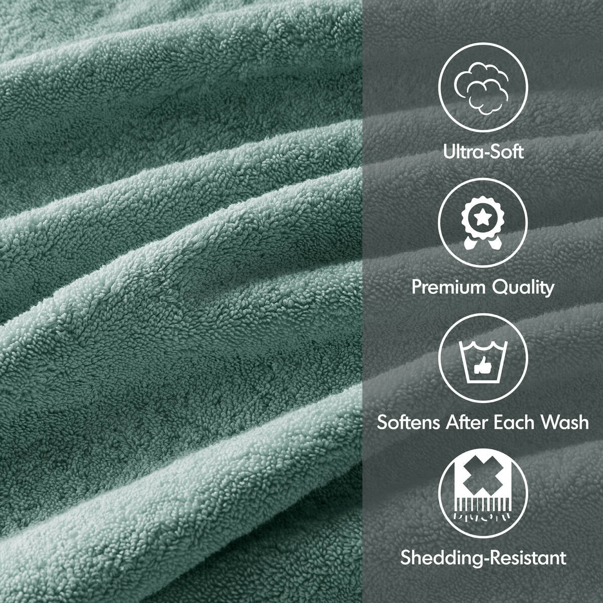 800GSM Cotton Towel Set