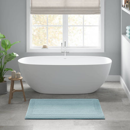 100% Cotton Tufted 3000 GSM Reversible Bath Rug