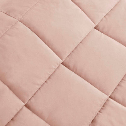 Lightweight Down Alternative Blanket with Satin Trim