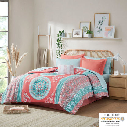 Bohemian Comforter Set and Sheet Set