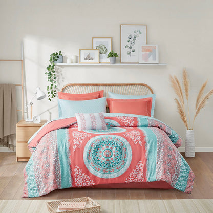 Bohemian Comforter Set and Sheet Set