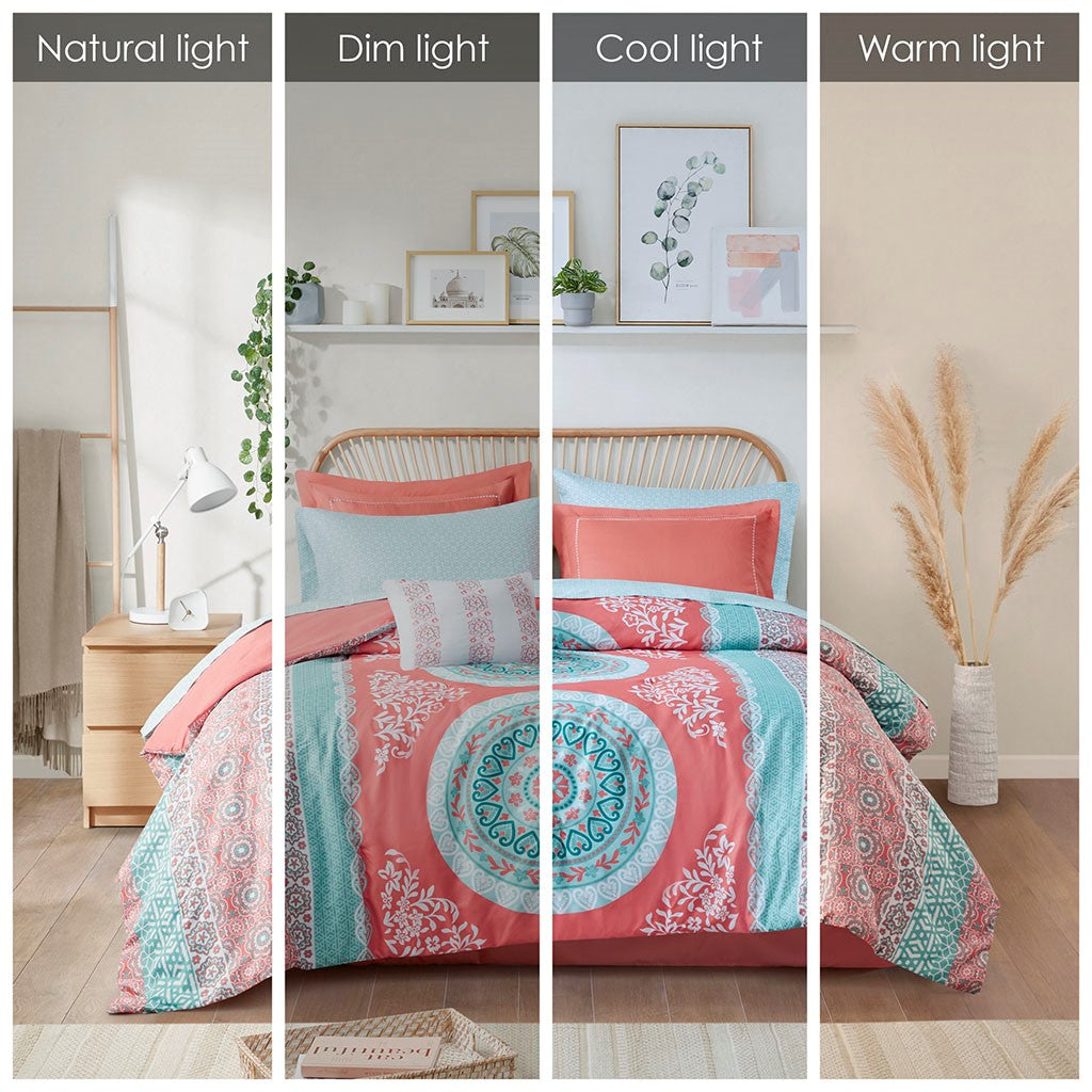 Bohemian Comforter Set and Sheet Set