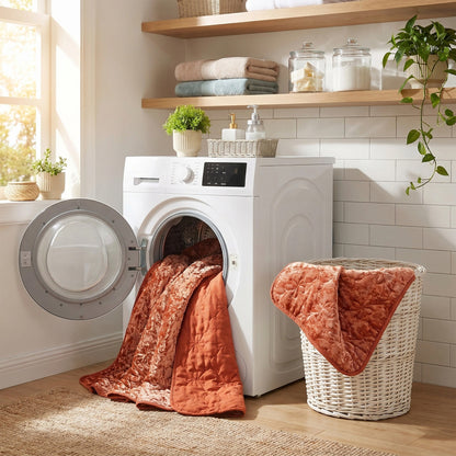 Velvet All-Season Reversible Bedding Quilt Set