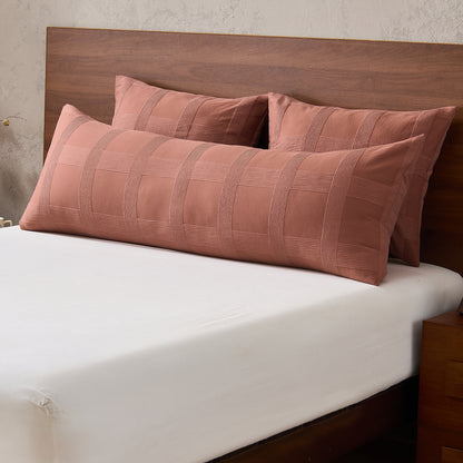 Striped Woven Bedding Comforter Set