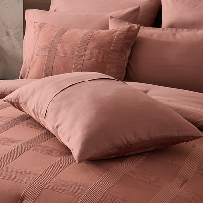 Striped Woven Bed in a Bag Comforter Set