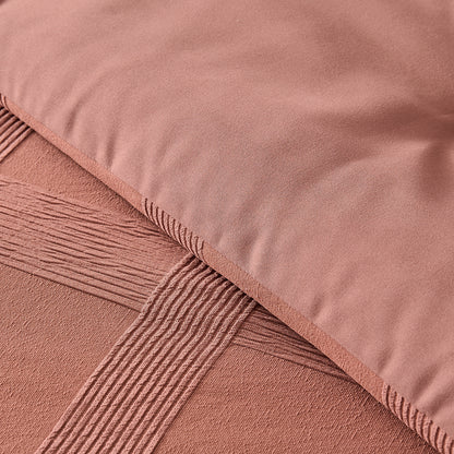 Striped Woven Bed in a Bag Comforter Set