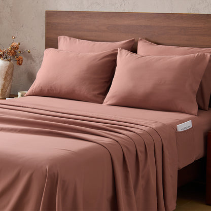 Striped Woven Bed in a Bag Comforter Set