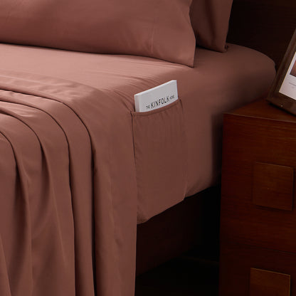 Striped Woven Bed in a Bag Comforter Set