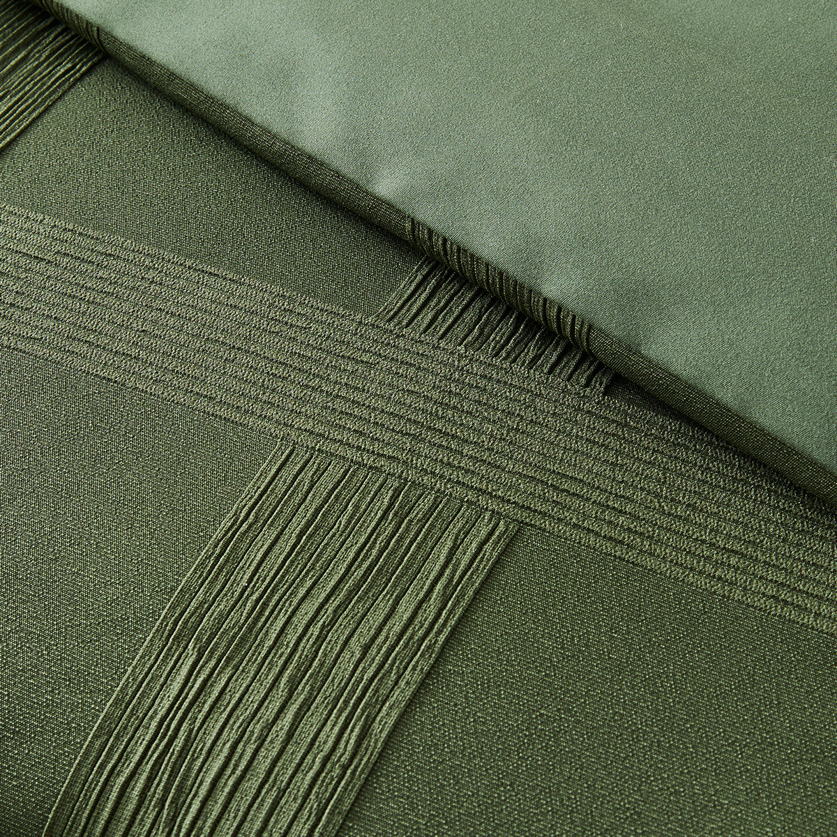 Striped Woven Bed in a Bag Comforter Set