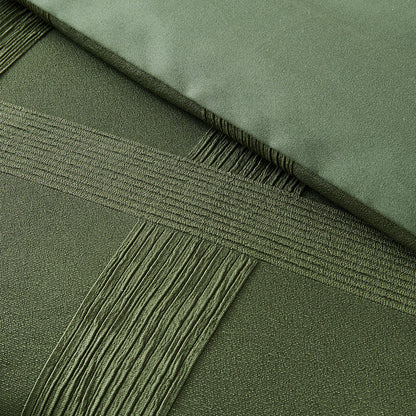 Striped Woven Bed in a Bag Comforter Set