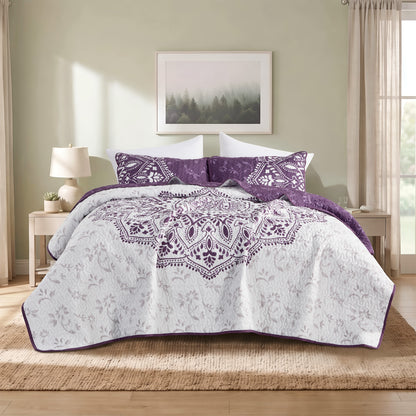 Elava Floral Medallion Quilt Mini Set