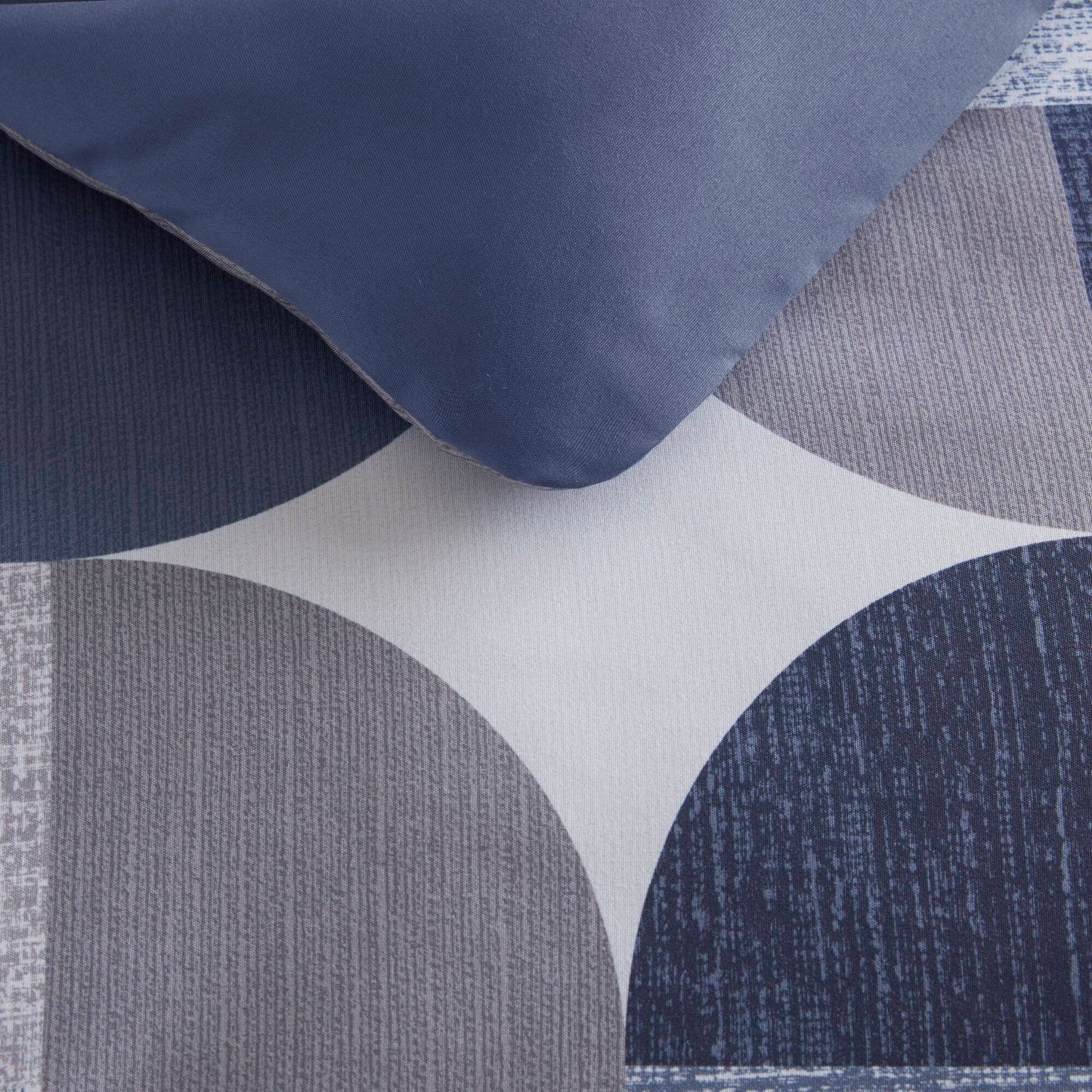 Round Geometric Print Comforter Mini Set