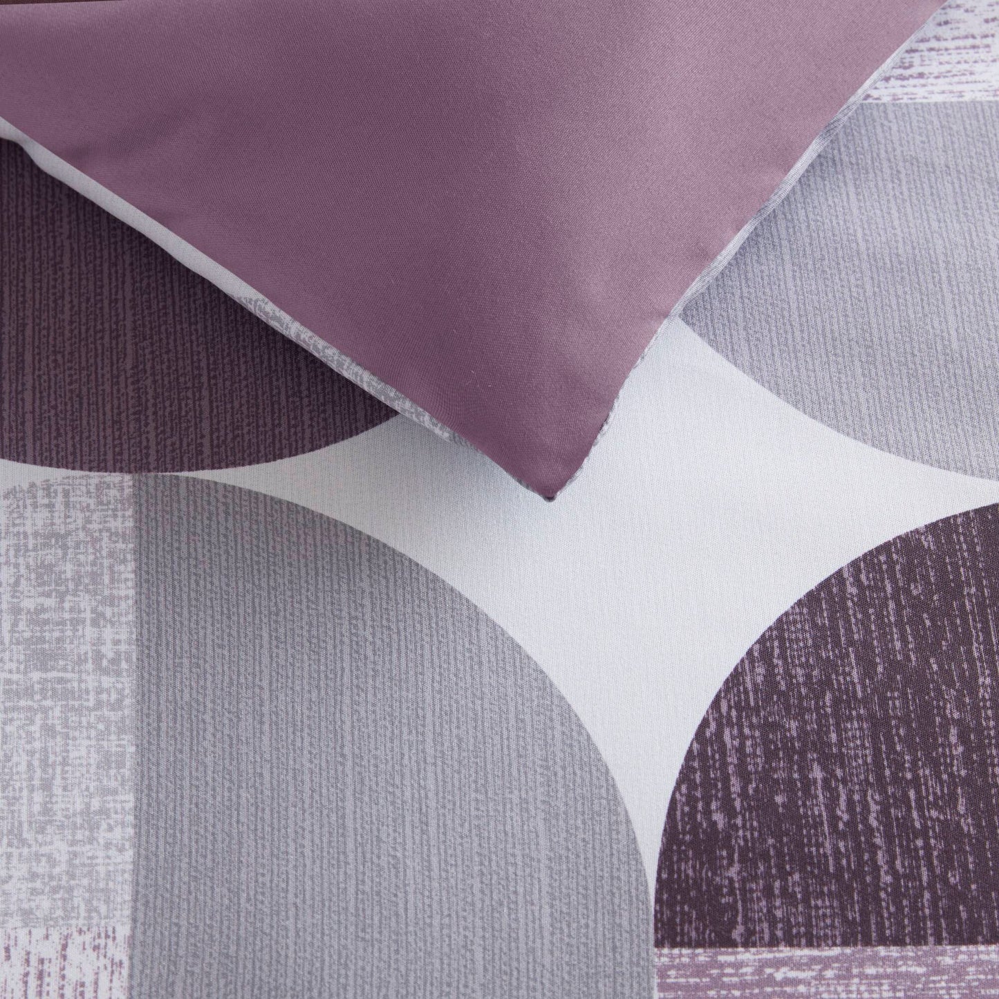 Round Geometric Print Comforter Mini Set