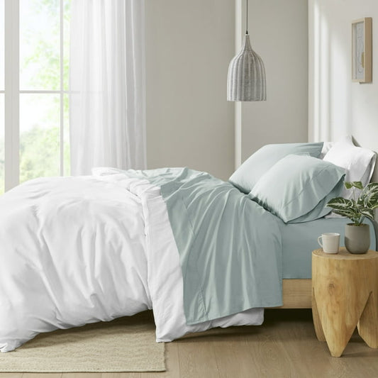 200 TC Peached Percale Cotton Sheet/Sheet Set