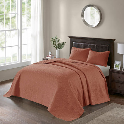 Classic Stitch Bedspread Set Lightweight Reversible Bedding Set