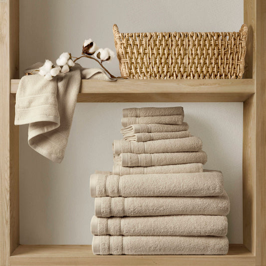 Quick Dry Cotton Bath Towel Set