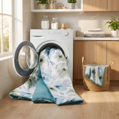 Tatum Reversible Floral Comforter Set with Sheets