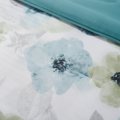 Tatum Reversible Floral Comforter Set with Sheets