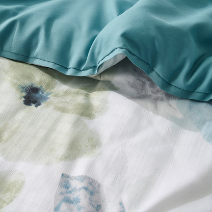 Tatum Reversible Floral Comforter Set with Sheets