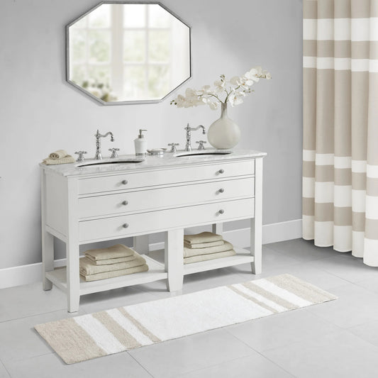 Spa Cotton Reversible Bath Rug