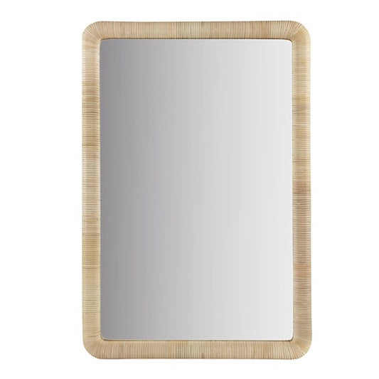 Rattan Rectangle Wall Mirror