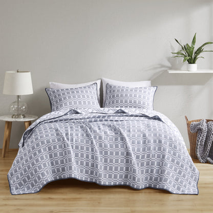 Reversible Quilted Coverlet