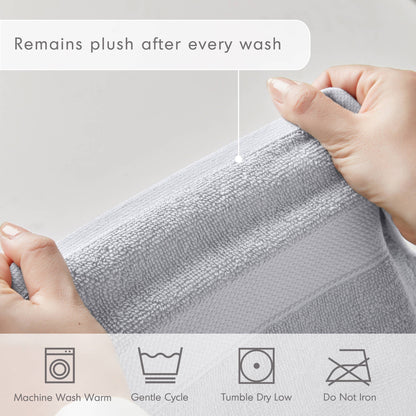 Premium Turkish Cotton Plush Towel Set