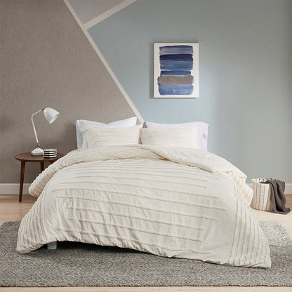 Cotton Chenille Duvet Cover Set
