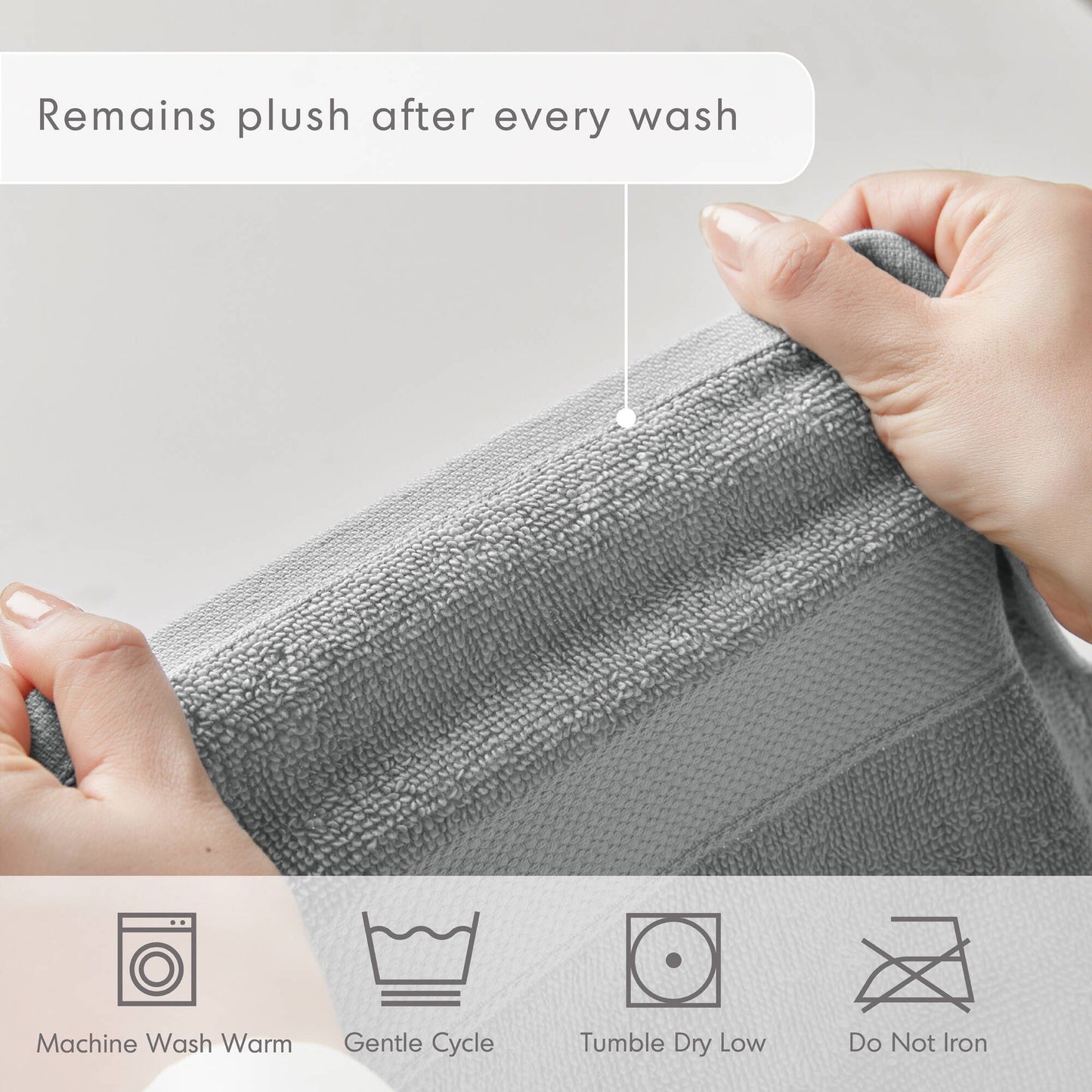 Premium Turkish Cotton Plush Towel Set