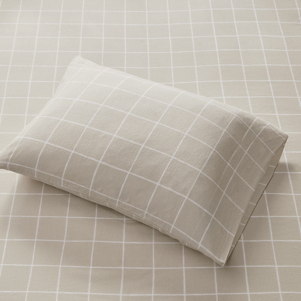Sheet Set 100% Cotton Flannel Oversized Bed Sheets with Deep Pocket