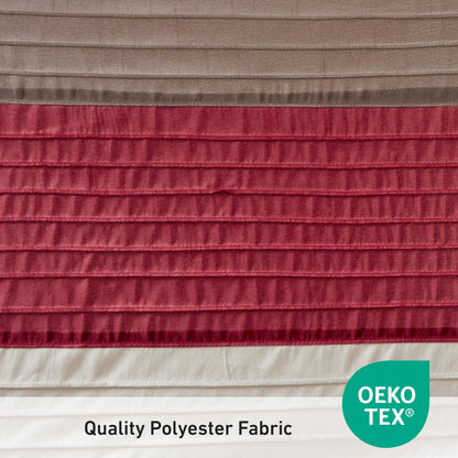 Faux Silk Shower Curtain