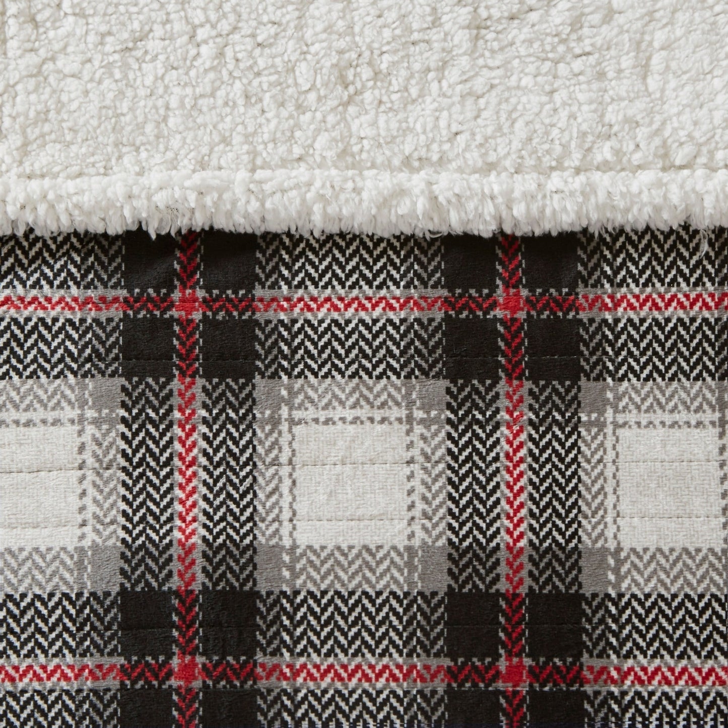 Oversized Heated Throw with Auto Shutoff, 60X70 Inches, Black