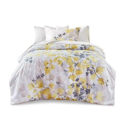 Medallion Pattern Bed in a Bag Bedding Comforter Set with Comforter, Flat Sheets, Fitted Sheets with Side Pockets
