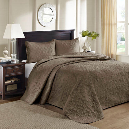 Classic Stitch Bedspread Set Lightweight Reversible Bedding Set