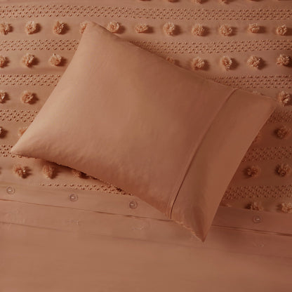 Clip Jacquard Duvet Cover Set