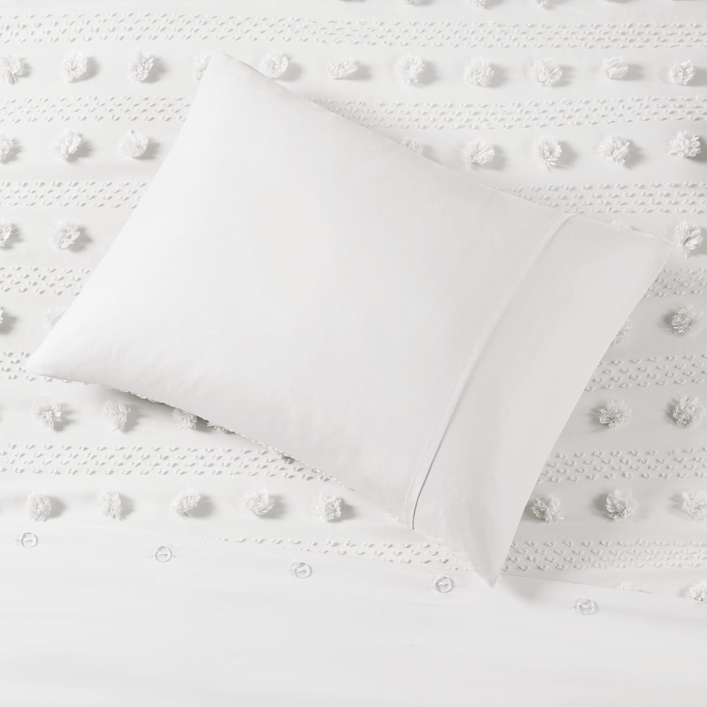Clip Jacquard Duvet Cover Set