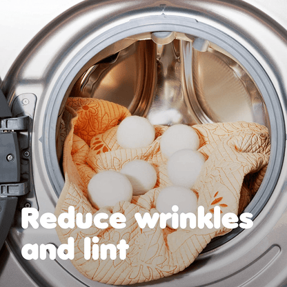 6-Pack Reusable Wool Dryer Balls