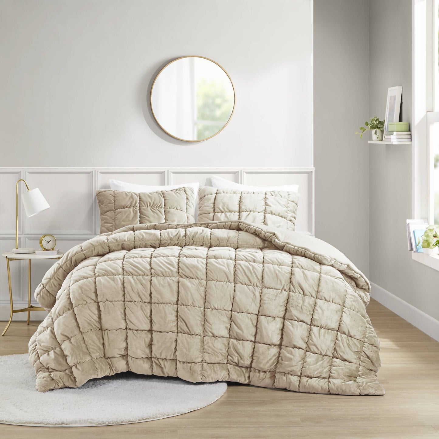 Velvet Dream Puff 2-PC Velvet