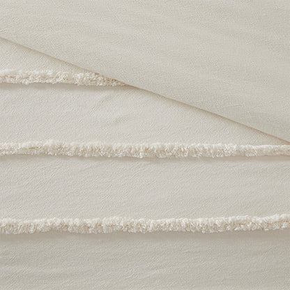 Cotton Chenille Duvet Cover Set